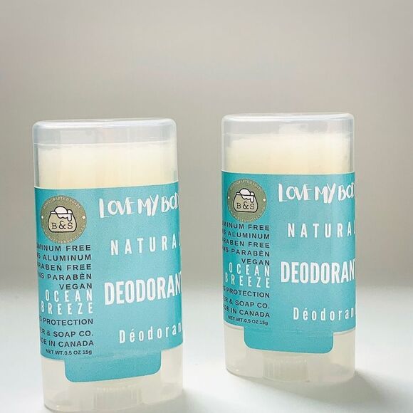 🌊Two Vegan Aluminum Free Deodorant travel size - Picture 4 of 5
